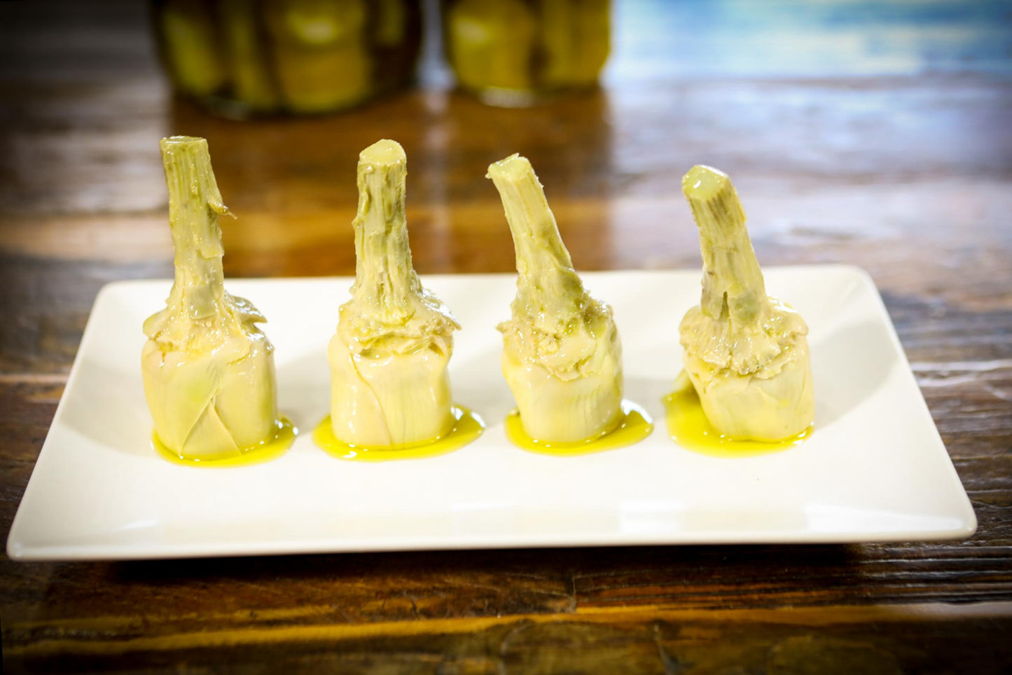 Alcachofas enteras confitadas 420gr