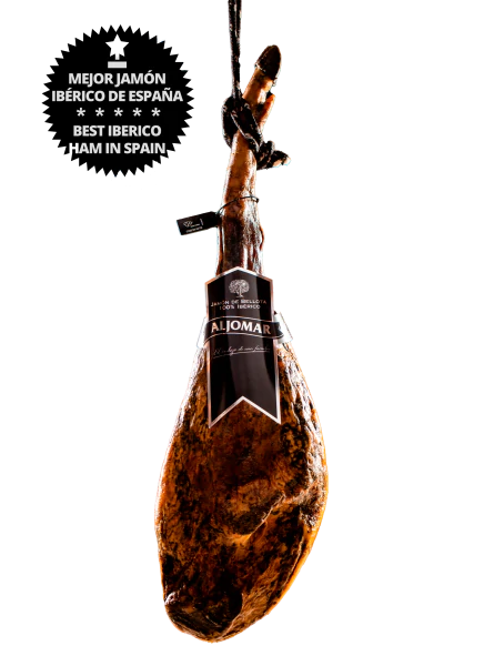 Jamón de bellota 100% ibérico Aljomar